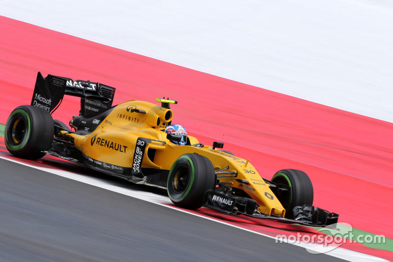 18: Jolyon Palmer, Renault Sport F1 Team (incluida sanción de 3 posiciones)