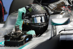 Polesitter Nico Rosberg, Mercedes AMG F1 W07 Hybrid