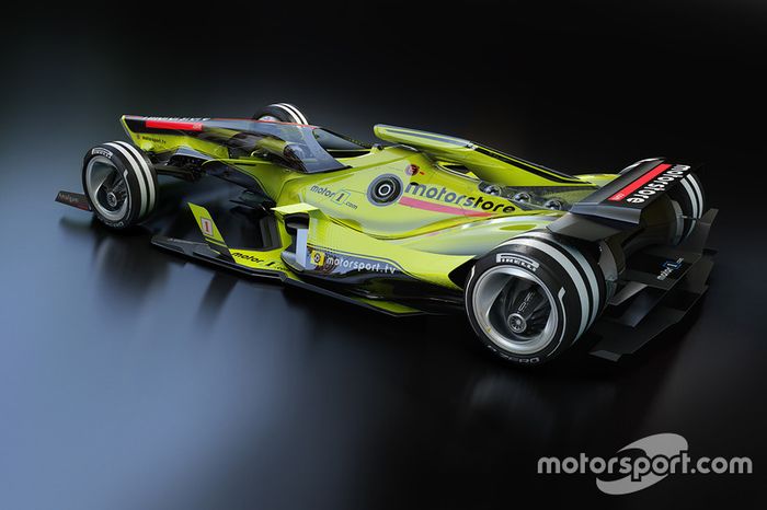 O carro da F1 de 2030