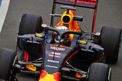 Pierre Gasly, Red Bull Racing RB12 Test Driver running the Halo cockpit cover