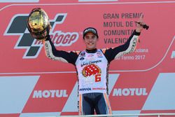 Le Champion du monde Marc Marquez, Repsol Honda Team fête son titre