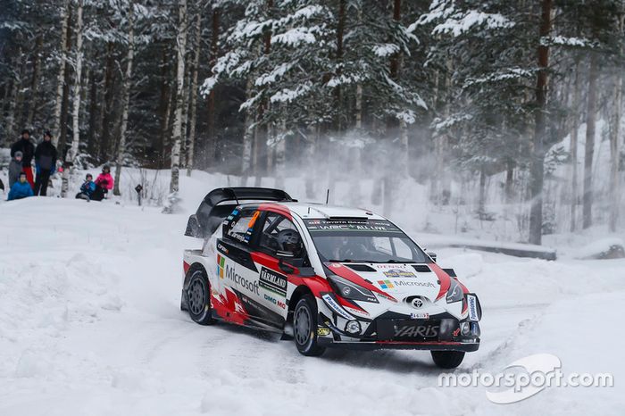 Ott Tanak, Martin Järveoja, Toyota Yaris WRC, Toyota Gazoo Racing