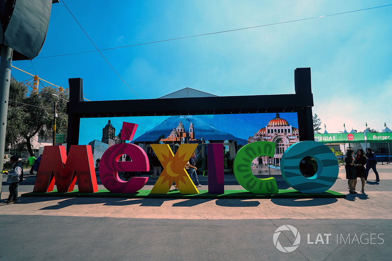 Letrero de México