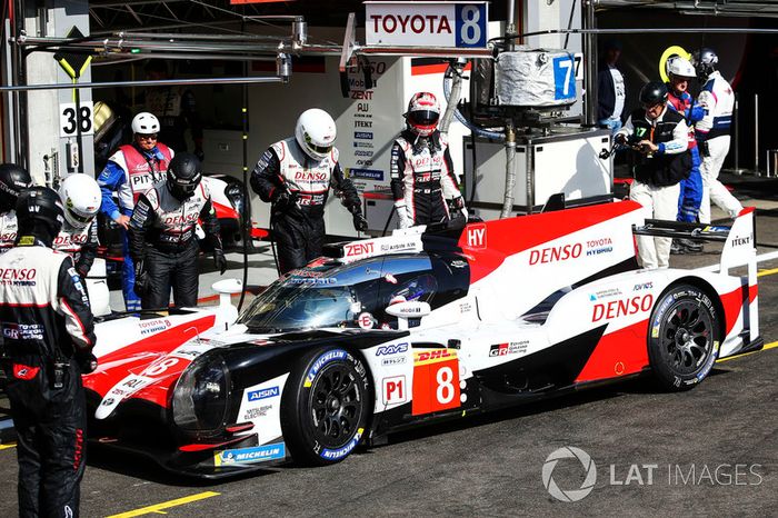 #8 Toyota Gazoo Racing Toyota TS050: Sébastien Buemi, Kazuki Nakajima, Fernando Alonso