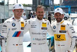 Top 3 nach dem Qualifying: Pole position for Gary Paffett Mercedes-AMG Team HWA, second place Marco Wittmann, BMW Team RMG, third place Timo Glock, BMW Team RMG