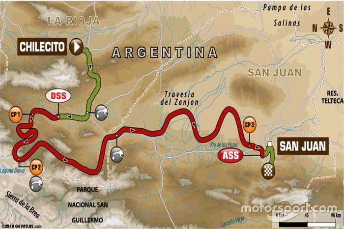 Etapa 12: Chilecito - San Juan (Auto / Camion)