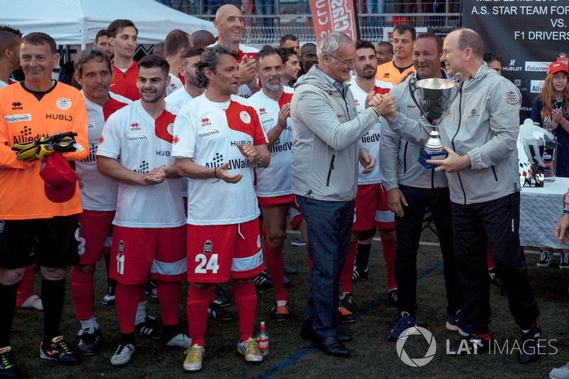 Claudio Ranieri, és Albert herceg