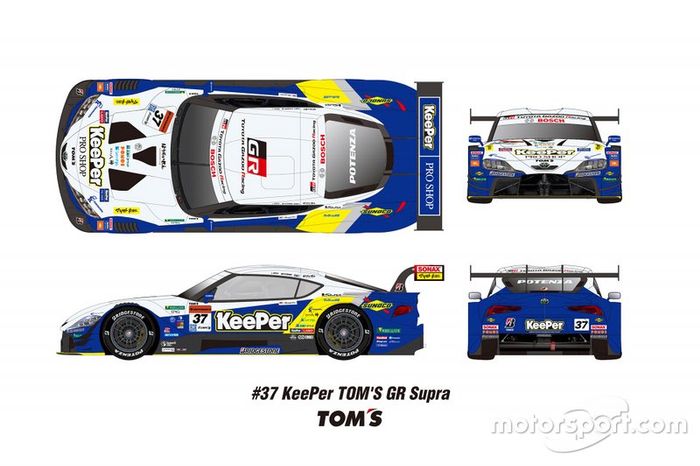 【値下げしました！】SUPER GT 37号車 36-au-tom-s-gr-supra-37-keeper.jpg