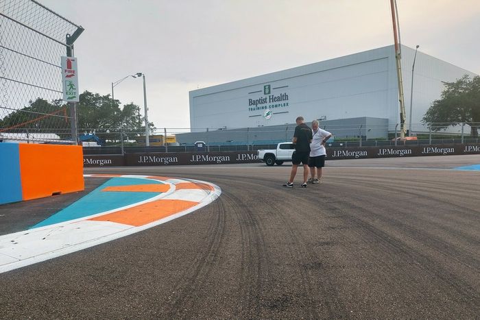 Nawierzchnia toru w Miami