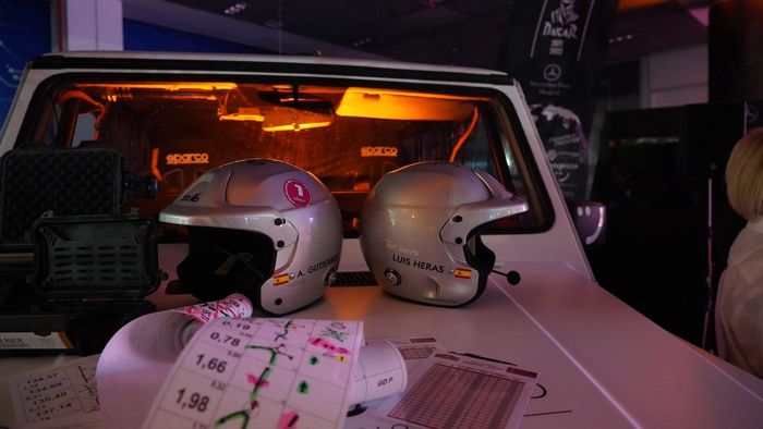 Presentación del equipo RumboZero Mercedes-Benz, Dakar Classic 2022