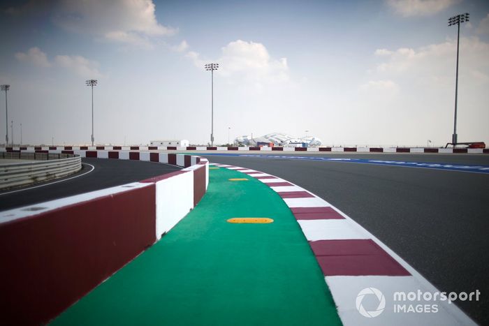 Vista general del circuito de Losail