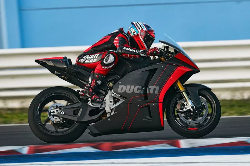 Le prototype de MotoE de Ducati