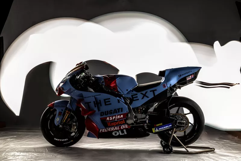 La moto de Gresini Racing