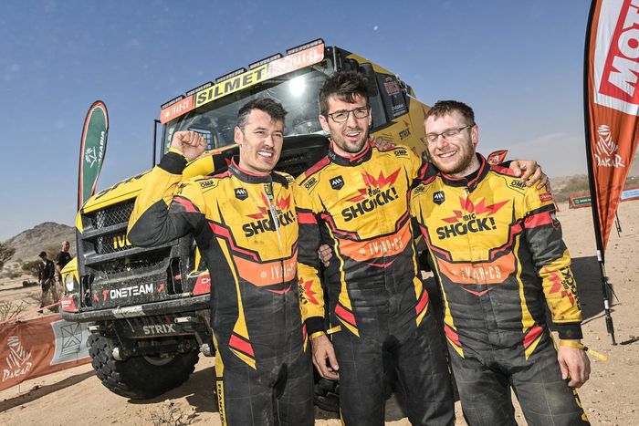 #503 Big Shock Racing Iveco: Martin Macik, Frantisek Tomasek, David Svanda