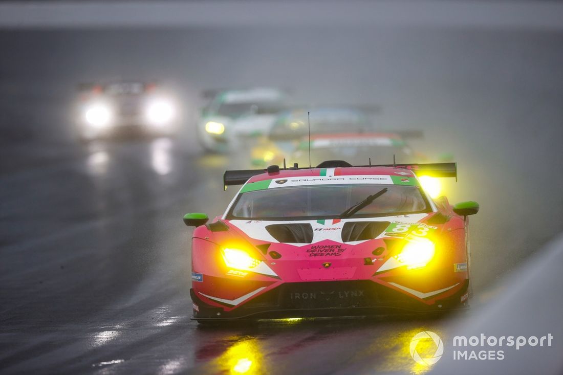 #83 Iron Dames Lamborghini Huracan GT3 EVO2: Rahel Frey, Michelle Gatting, Sarah Bovy