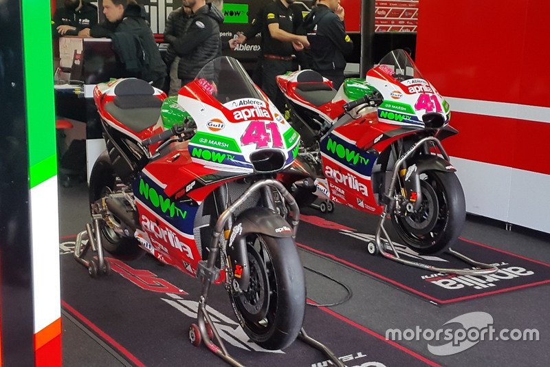 Le moto di Aleix Espargaro, Aprilia Racing Team Gresini