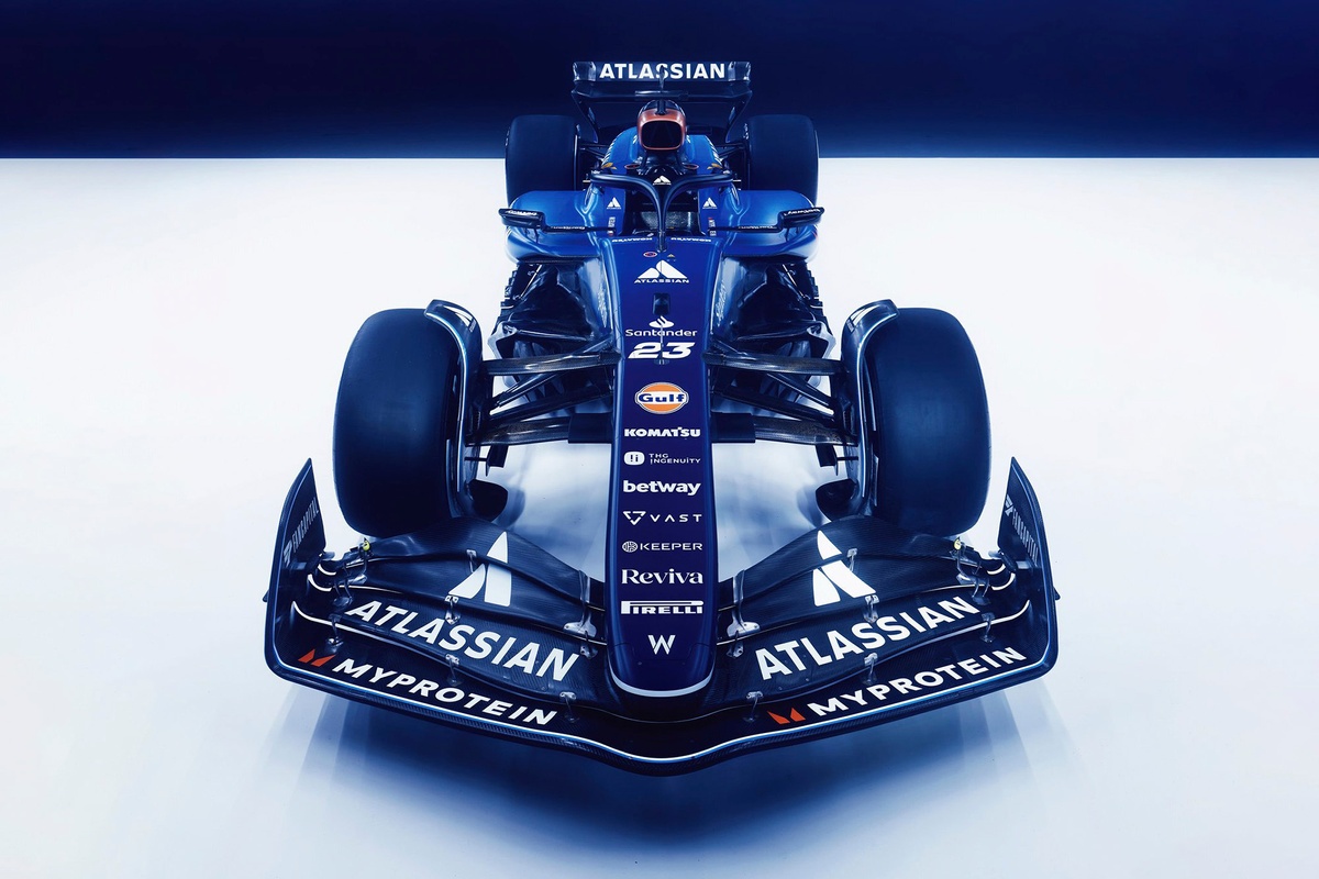 ウィリアムズ F1 ウィメンズ ジャケット ウィリアムズのF1 2025年マシン、FW47正式カラーリング F1