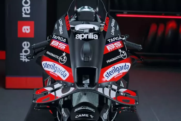 Livrée Aprilia Racing