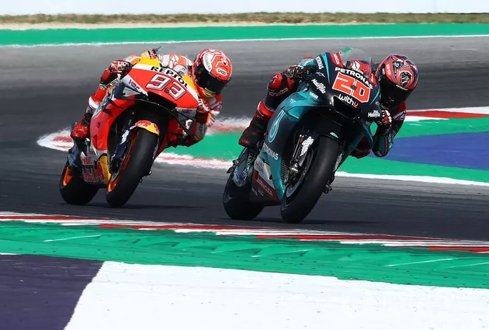 Fabio Quartararo, Petronas Yamaha SRT, Marc Márquez, Repsol Honda Team