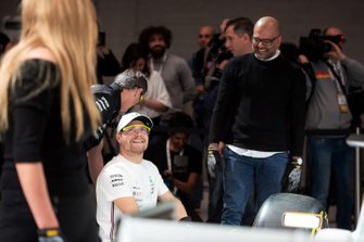 Valtteri Bottas, Mercedes-AMG Petronas Motorsport Pit stop challenge