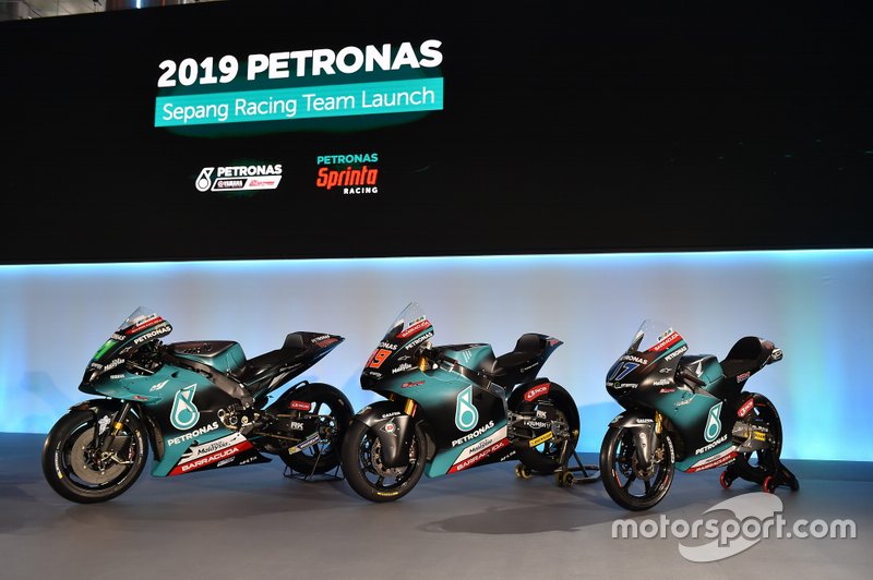 Todas las motos de Petronas Sprinta Racing y Petronas Yamaha Sepang Racing Team