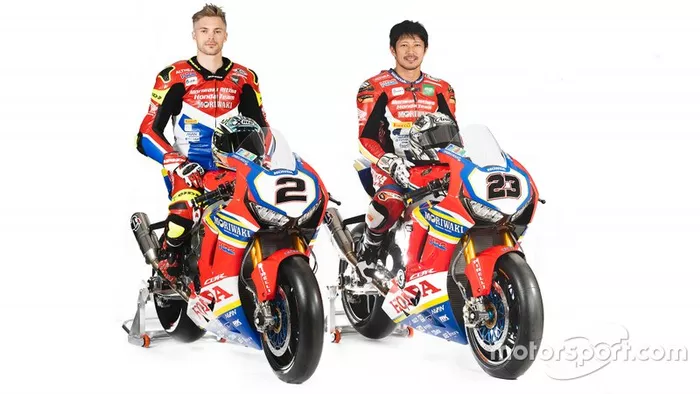 Leon Camier, Ryuichi Kiyonari, Honda WSBK Team
