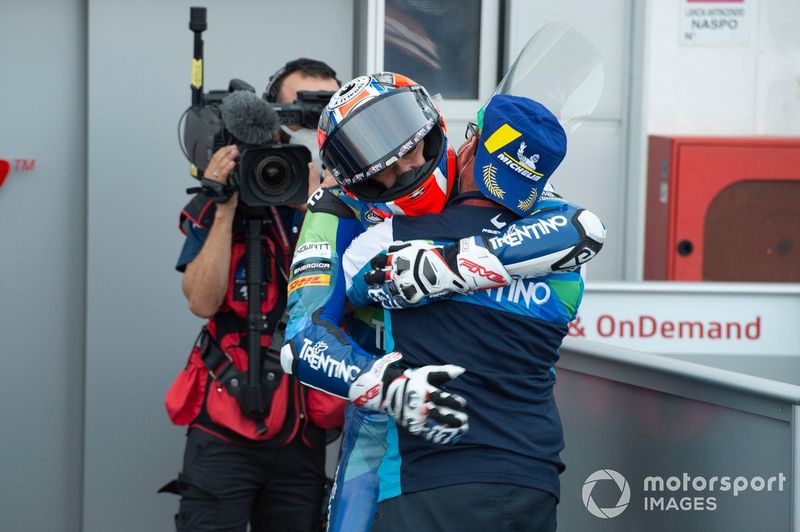 El ganador Matteo Ferrari, Trentino Gresini MotoE