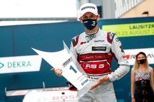 Podium: Race winner René Rast, Audi Sport Team Rosberg
