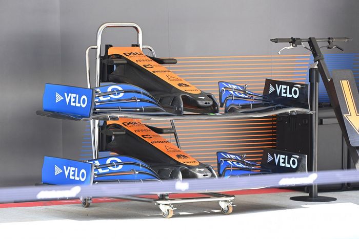 Detalle técnico del McLaren