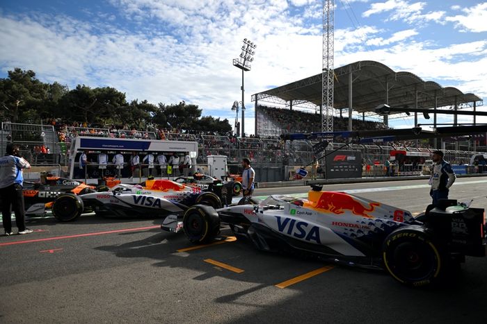 Liam Lawson, Equipo Racing Bulls, Isack Hadjar, Equipo Racing Bulls