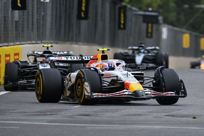 Liam Lawson, Equipo Racing Bulls, Andrea Kimi Antonelli, Mercedes