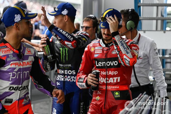 Jorge Martín, Pramac Racing, Francesco Bagnaia, Ducati Team