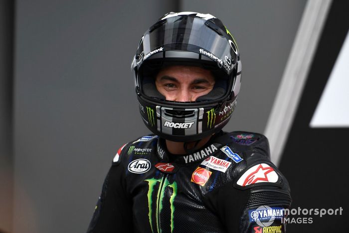 Ganador de la pole Maverick Viñales, Yamaha Factory Racing