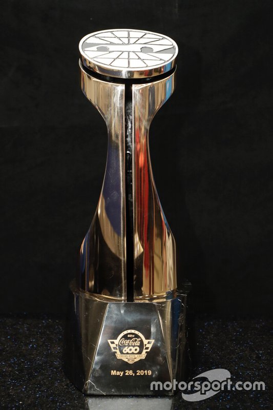 Coca-Cola 600 trophy