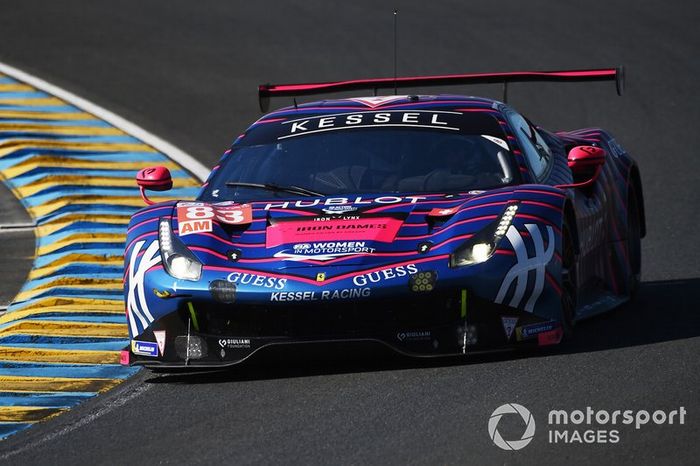 #83 Kessel Racing Ferrari 488 GTE: Manuela Gostner, Rahel Frey, Michelle Gatting
