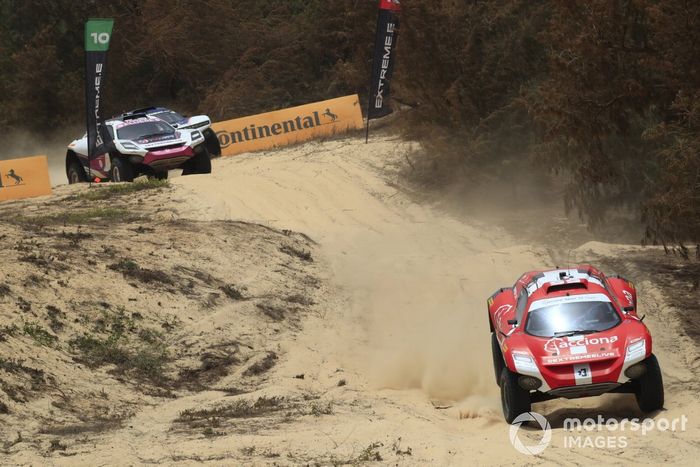 Laia Sanz, Carlos Sainz, Sainz XE Team Catie Munnings, Timmy Hansen, Andretti United Extreme E 