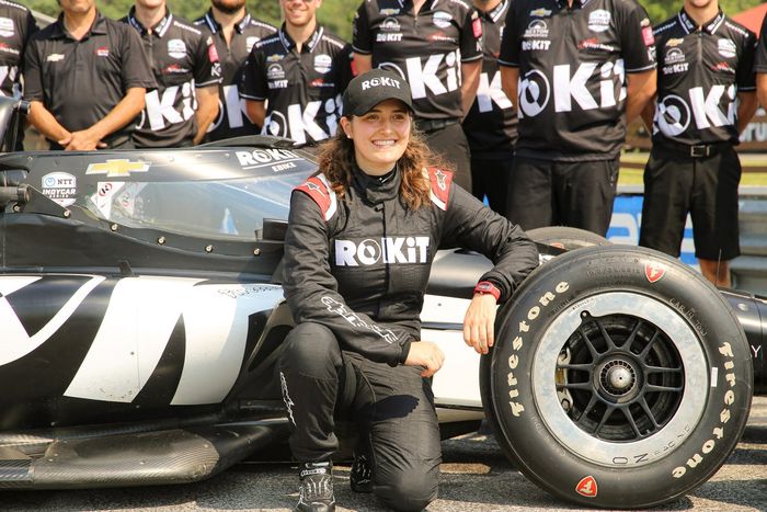 Tatiana Calderón, A.J. Foyt Enterprises