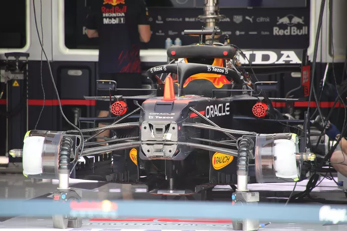Red Bull RB16B front detail