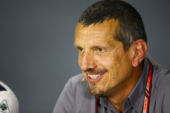 Guenther Steiner, Teambaas, Haas F1, in de persconferentie