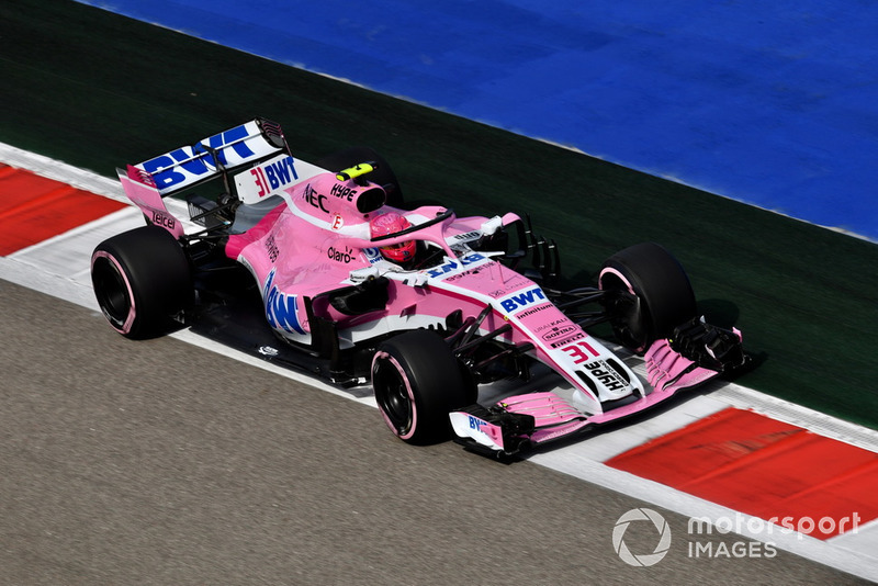 6: Esteban Ocon, Racing Point Force India VJM11, 1'33.413
