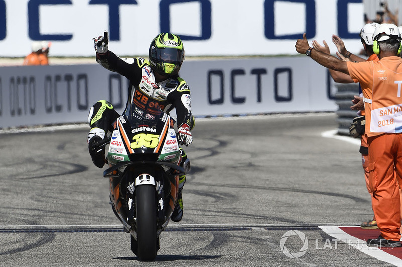 Il terzo classificato Cal Crutchlow, Team LCR Honda