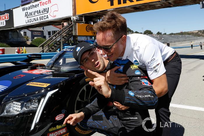 Pole position #10 Wayne Taylor Racing Cadillac DPi, P: Renger van der Zande, Jordan Taylor