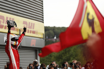 Race winner Sebastian Vettel, Ferrari