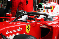 Кими Райкконен, Ferrari SF16-H с сенсорами на машине