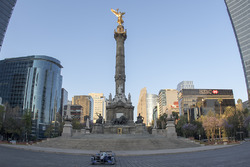 Salvador Durán, Team Aguri am Ángel de la Independencia in Méxiko-City