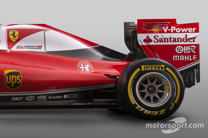 Detalhe do Ferrari SF16-H