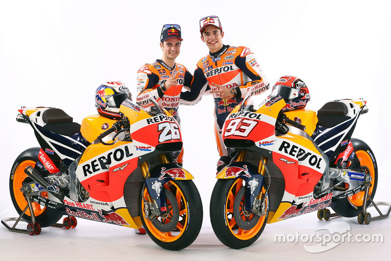 Marc Marquez, Repsol Honda Team and Dani Pedrosa, Repsol Honda Team