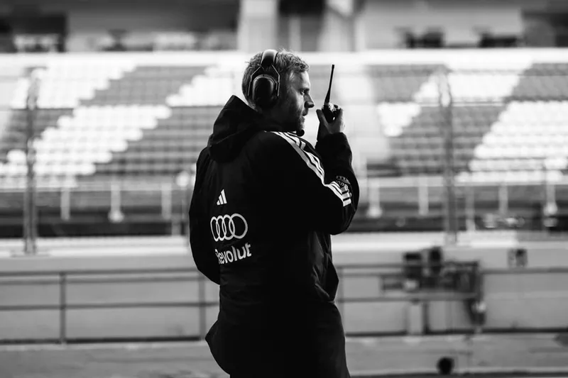 Prueba de rendimiento del equipo Audi F1