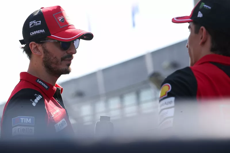 Francesco Bagnaia, Ducati Team, Marc Marquez, Ducati Team