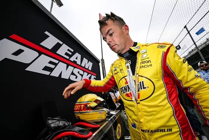  Scott McLaughlin, Chevrolet del equipo Penske
